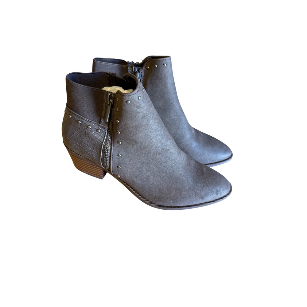 NWOT Market & Spruce Women's Kadie Bootie Brown Ankle Boots Size 7 Fall